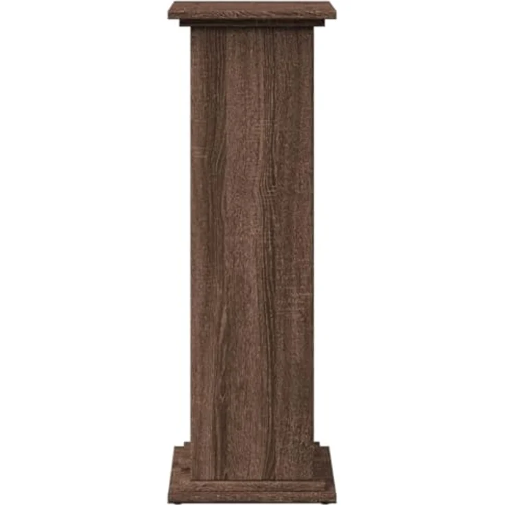 vidaXL Blumenständer Postament mit Stauraum Eichen-Optik 31x30x90 cm Spanplat – Bild 6