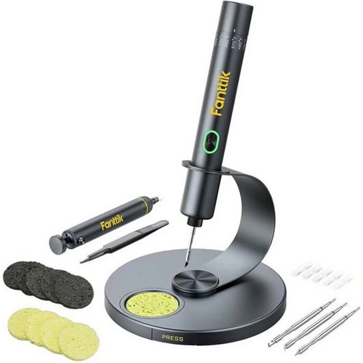 Fanttik T1 Max, professionelles Lötset mit präziser Temperaturregelung von 180 bis 450 °C, ergonomischem Design und umfangreichem Zubehör