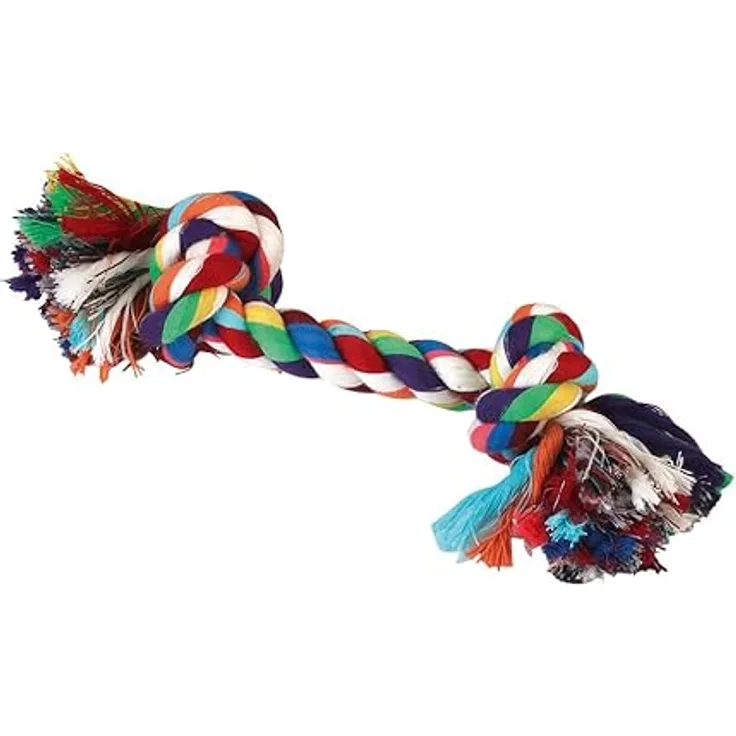 Zahnknoten aus Baumwolle, ca. 20 cm / ca. 60 g