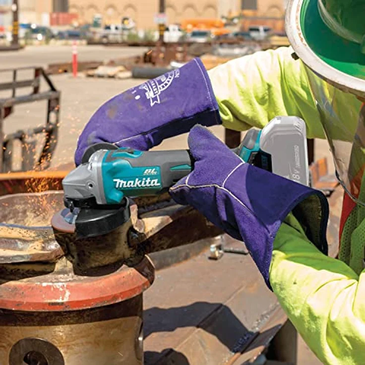 Makita Akku-Winkelschleifer (ohne Akku-Ladegerät, 18 V) DGA506Z – Bild 2