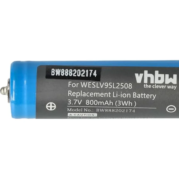 Vhbw Akku für Panasonic ES-LV65, ES-LV81, ES-LV9, ES-LV95, ES-RF31 Rasierer, 800mAh, 3,7V, Li-Ion – Bild 5