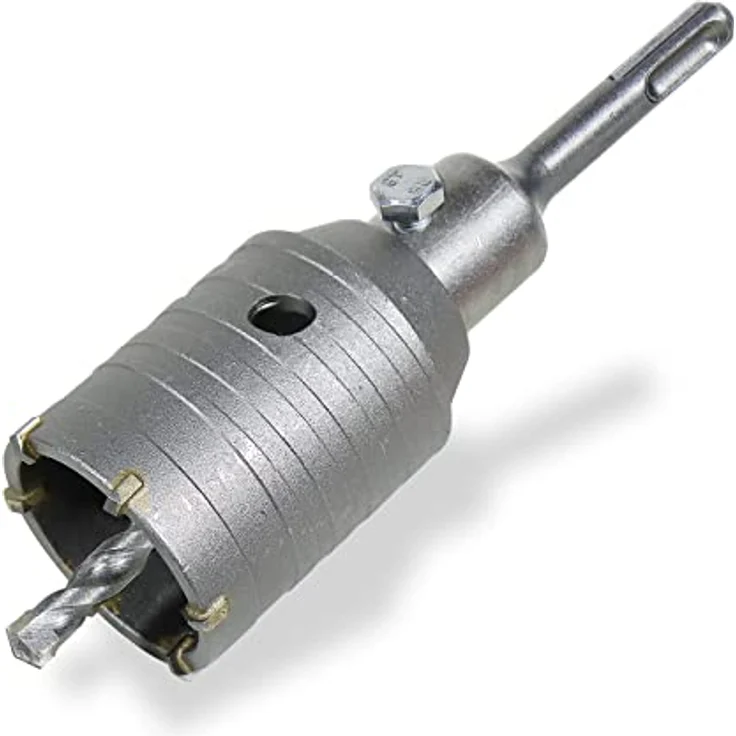 CCLIFE Bohrkrone 50/55/65/68/80/82/100 mm steckdosenbohrer beton mit SDS plus Adapter Bohrkrone Steckdose für Mauerwerk und Beton - Preisvergleich – Bild 1