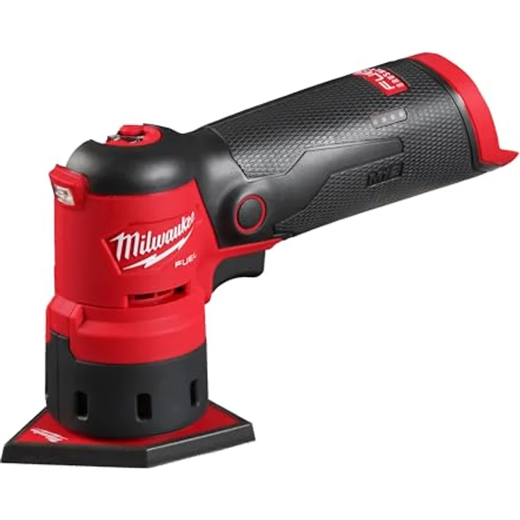 Milwaukee Akku-Punktschleifer M12 FUEL FDSS-0B, Exzenterschleifer mit pentaförmigem Schleifteller, 12V – Bild 2