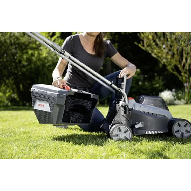 IKRA Bosch 36V Akku Rasenmäher IB-LM 33, für Rasenflächen bis 250m², Schnittbreite 33cm, schnitthöhenverstellbar 30-70mm, ohne Akku & Ladegerät – Bild 5