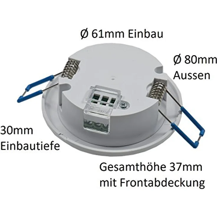 ChiliTec Flat Decken Einbau Bewegungsmelder 360 LED geeignet – Bild 3