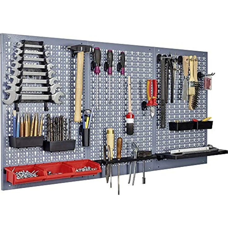 Küpper 70100 Stahlblech-Lochwand 3-teilig (B x H) 120cm x 60cm – Bild 2