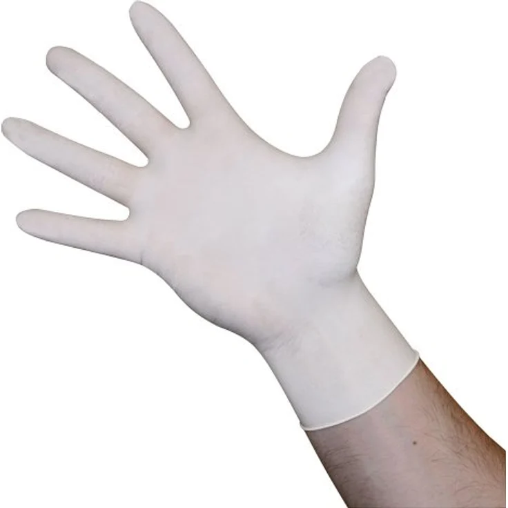 Handschuhe Latex Gr M 100 Stk Einmalhandschuhe Einweghandschuhe Hygiene TOP NEU – Bild 2