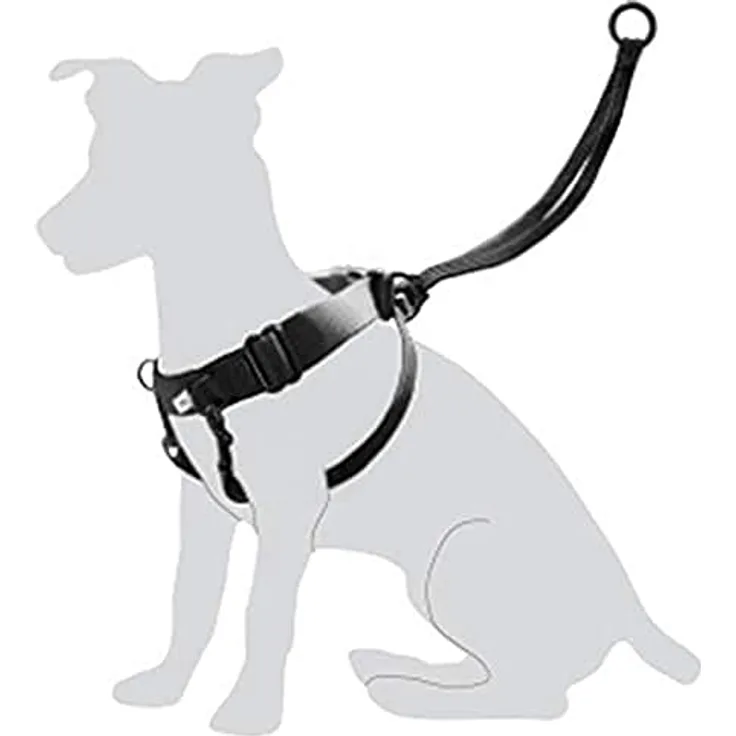 Flamingo Karlie Easy Walker M, fellfreundliches Hundegeschirr, ø: 31 - 39 cm, ohne Würgeeffekt für entspannte Spaziergänge