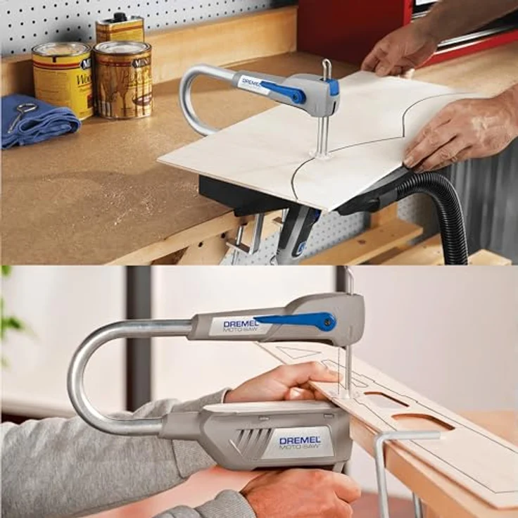 Dremel Dekupiersäge MS20-1/5 (5 Zubehöre, 1 Vorsatzgerät, 70 Watt) – Bild 3