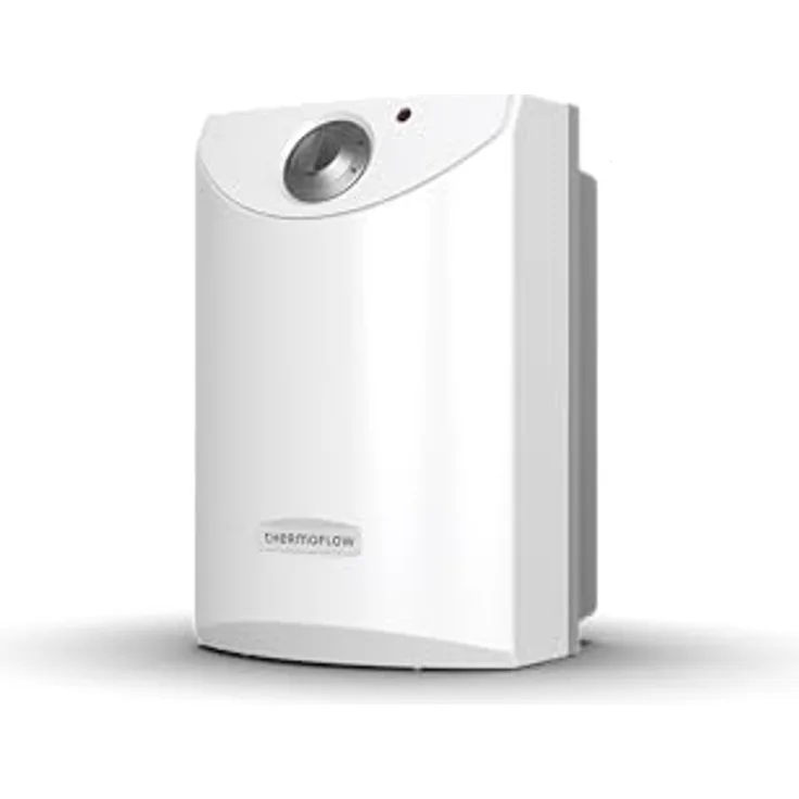 Thermoflow UT 10, Untertischspeicher drucklos, 10 l Warmwasserboiler mit G 3/8" Anschluss, 35-75 °C, 65 °C in 20 min, energiesparend