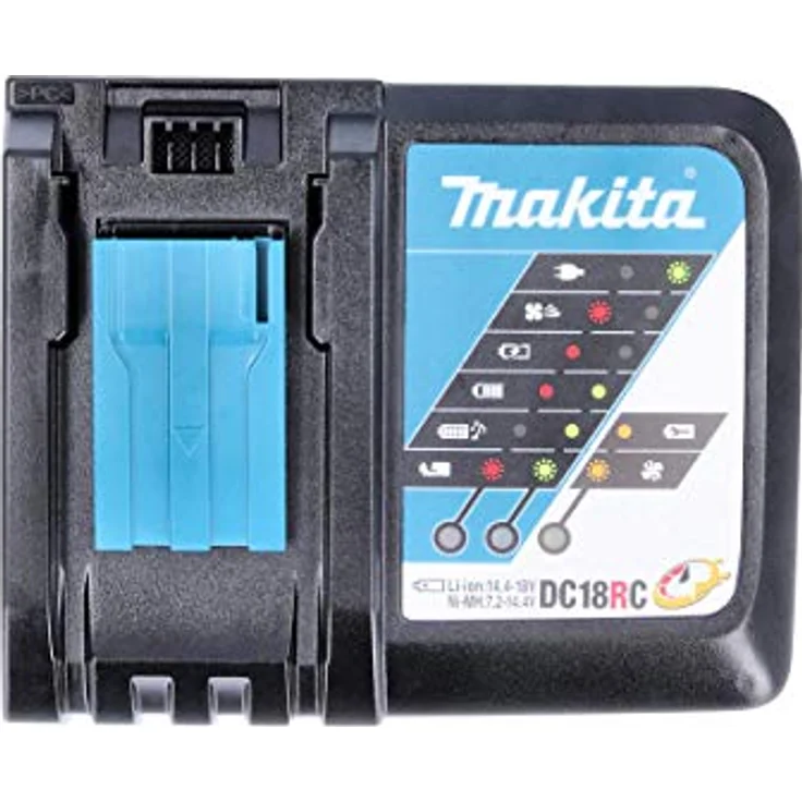 Makita BL1840B Akku 4,0 Ah 18V + DC18RC Schnellladegerät - LXT-Sortiment, 36 min Ladezeit, Ladestandanzeige – Bild 4