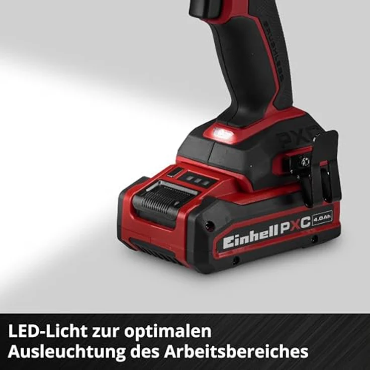 Einhell Professional TP-CD 18/50-C Li-i BL - Solo 2-Gang-Akku-Schlagbohrschrauber mit bürstenlosem Motor, 50 Nm Drehmoment, ergonomisches Design – Bild 11