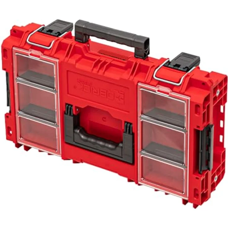 Tool Brothers PRIME Toolbox 150 Profi, Werkzeugkoffer RED ULTRA HD, 13,5 l, IP66, stapelbar, mit verstellbaren Trennwänden – Bild 7