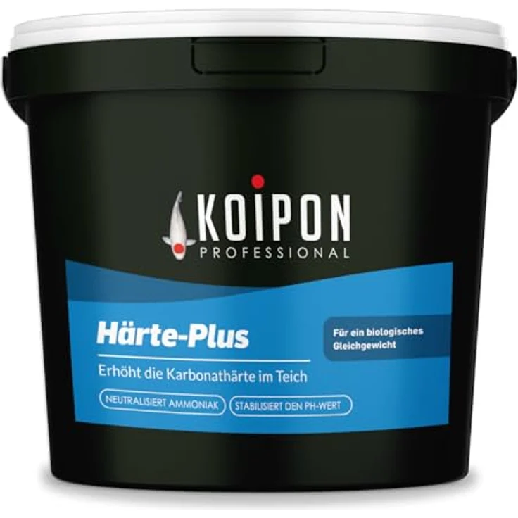 KOIPON Härte-Plus Teichpflege, KH- & pH-Wert Stabilisierung, Ammoniakreduzierung, Made in Germany – Bild 8