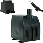 KERRY Wasserpumpe KEP950L – 950 L/H | 14 Watt | 180 cm Förderhöhe | Teich- und Aquariumpumpe | Schwarz