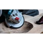 Bosch X451 Fächerschleifscheibe, 15-tlg. K40/K60 für Stahl und Aluminium, Ø 115 mm, 22,23 mm Bohrungsdurchmesser
