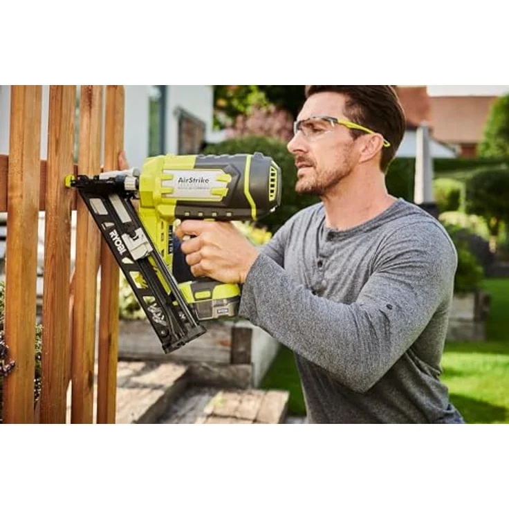 Ryobi ONE+ Akku-Nagler R15GN18-0, 18Volt, grün/schwarz, ohne Akku und Ladegerät – Bild 4