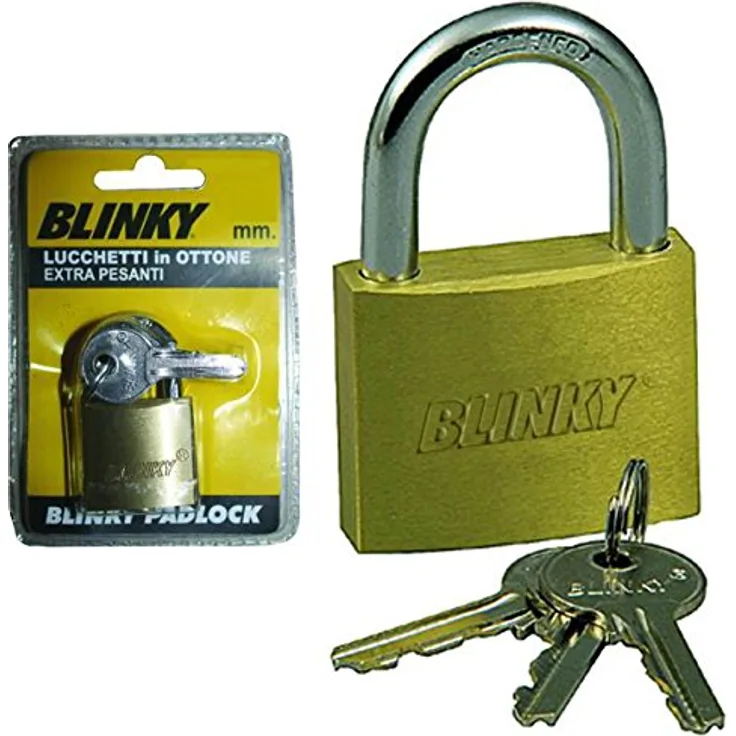 Blinky Schlösser mit extra schwerem Messing