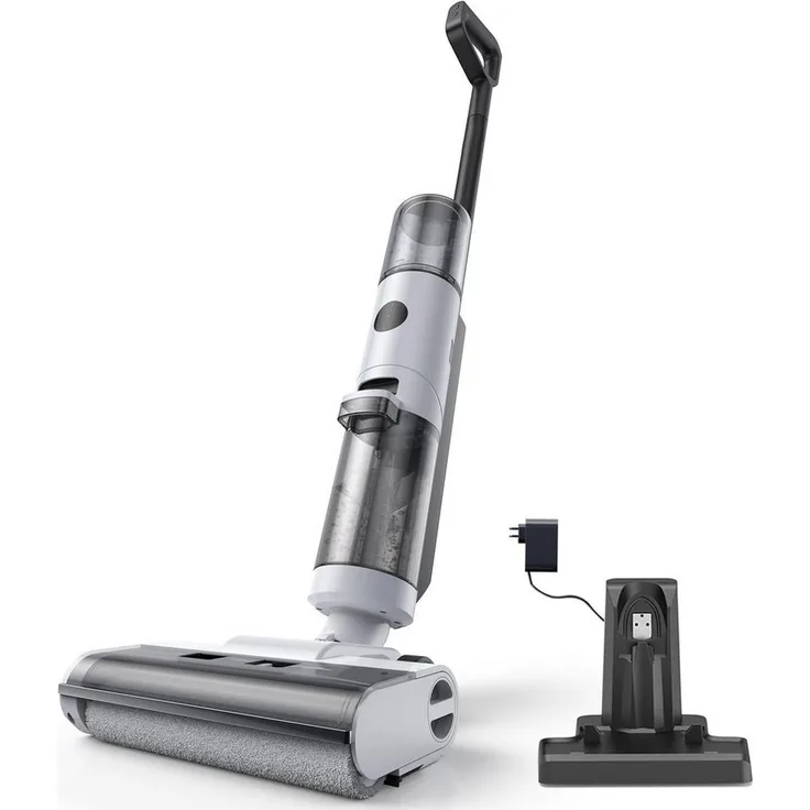 JONR Nass-Trocken-Akkusauger ED12 Kantenreinigungsbürste 6mm, 200,00 W, Selbstreinigung, 850mL Wassertank, Anti-Verwirrungs-Haar, Kabellos, Weiß - Preisvergleich