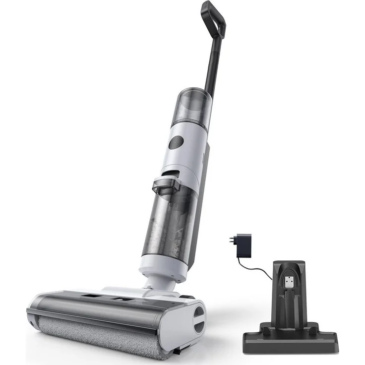 JONR Nass-Trocken-Akkusauger ED12 Kantenreinigungsbürste 6mm, 200,00 W, Selbstreinigung, 850mL Wassertank, Anti-Verwirrungs-Haar, Kabellos, Weiß - Preisvergleich