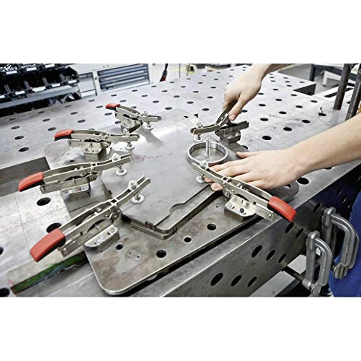 Bessey Schraubzwinge STC-HH50, Schnellspanner mit Spann-Weite bis 45 mm, Länge 217 mm – Bild 3