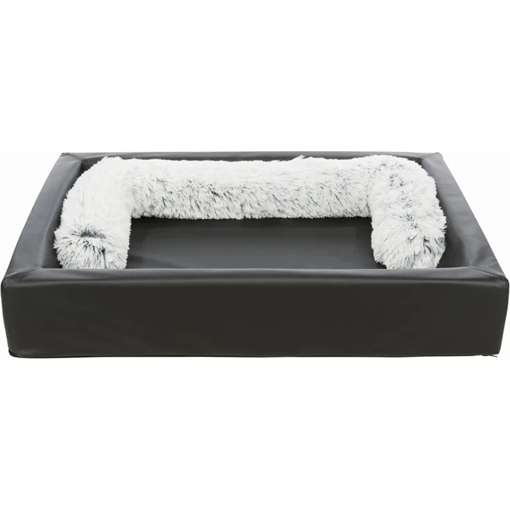 Vital Bett Remo, eckig, Kunstleder 110 x 80 cm schwarz