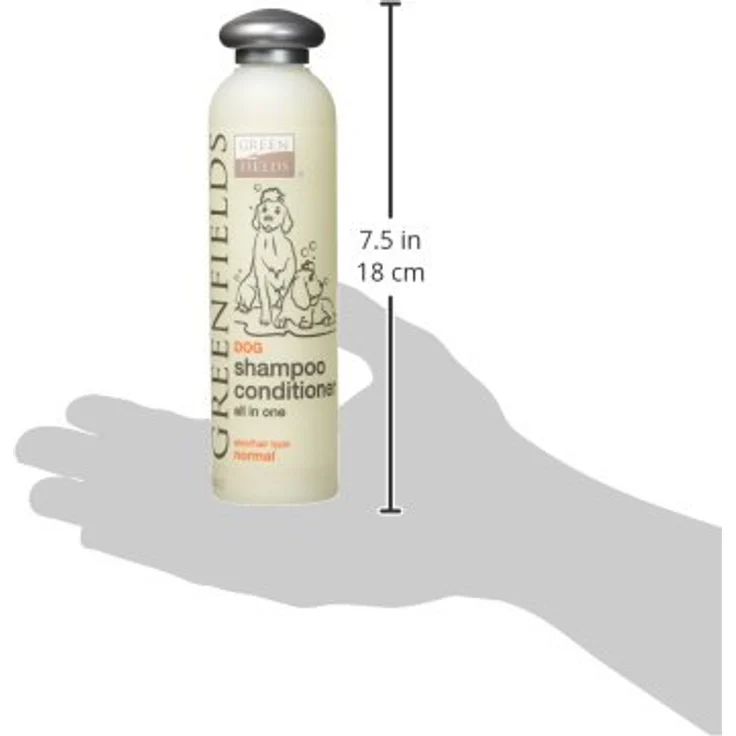 Greenfields Hundeshampoo für weißes Fell, 250 ml, pH-neutral mit Kamillenextrakten – Bild 5