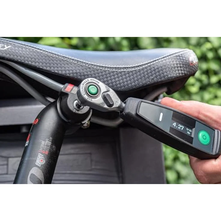 STAHLWILLE Fahrrad Werkzeug-Set 18-tlg. | Elektronischer 1/4“ Drehmomentschlüssel 1-20 Nm | TORX und Innensechskant in praktischer Rahmentasche – Bild 3