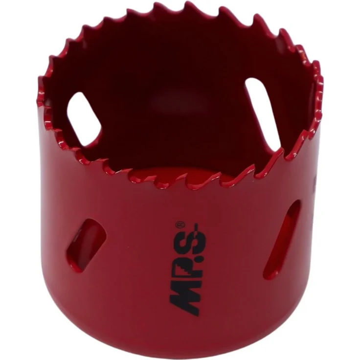 MPS Lochsäge Ø 51mm, HSS-Bi-Metall für Holz und Metall, hohe Rundlaufgenauigkeit, Schnitttiefe 35mm