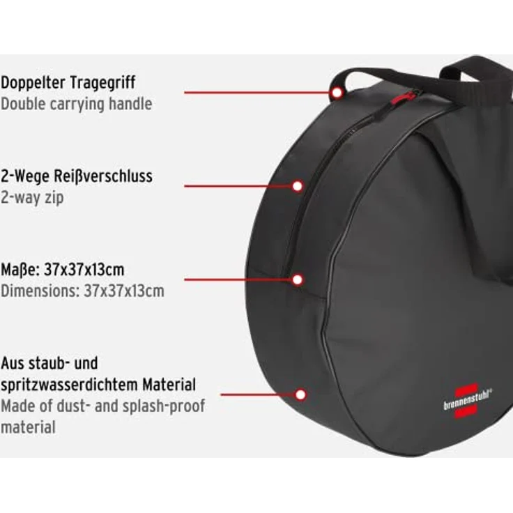 Brennenstuhl Transport- und Aufbewahrungstasche für Verlängerungskabel – Bild 2