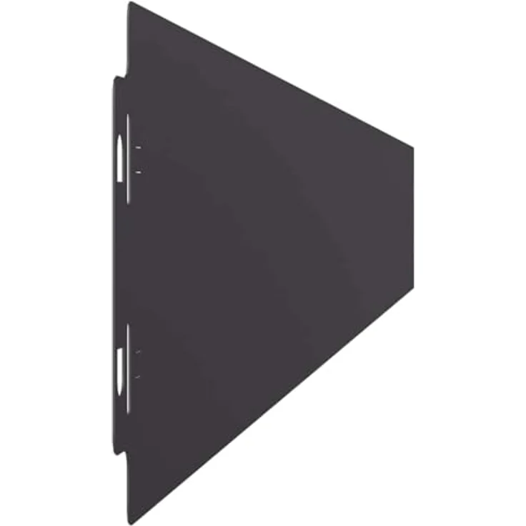 vidaXL Rasenkanten 10 STK. Schwarz 10x103 cm Kaltgewalzter Stahl, Gartenkante, Einfassung für Rasenflächen, Wegeinfassung, Beetumrandung – Bild 5