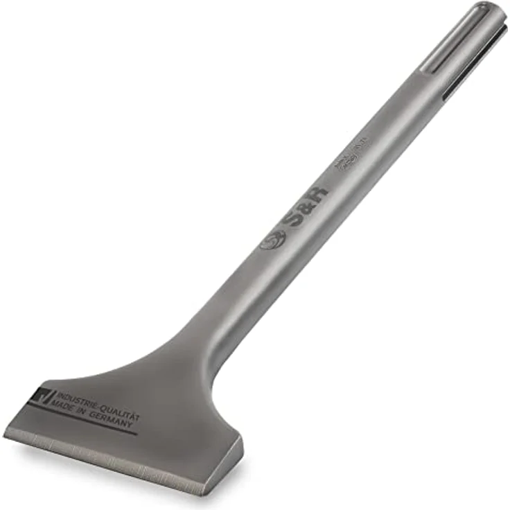 S&R Breitmeißel SDS-MAX-Schaft 300 x 80 mm, Industrie-Qualität, speziell gehärtet, effektive Schlagkraftübertragung für Bohrhämmer – Bild 1