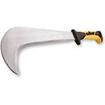 OCHSENKOPF Schweizer Gertel, Machete mit 2-Komponenten-Griff, Schneide 295 mm lang, für Garten-/Forstarbeit, OX 252 K-0500, 48.0 x 17.5 x 3.0 cm, gelb