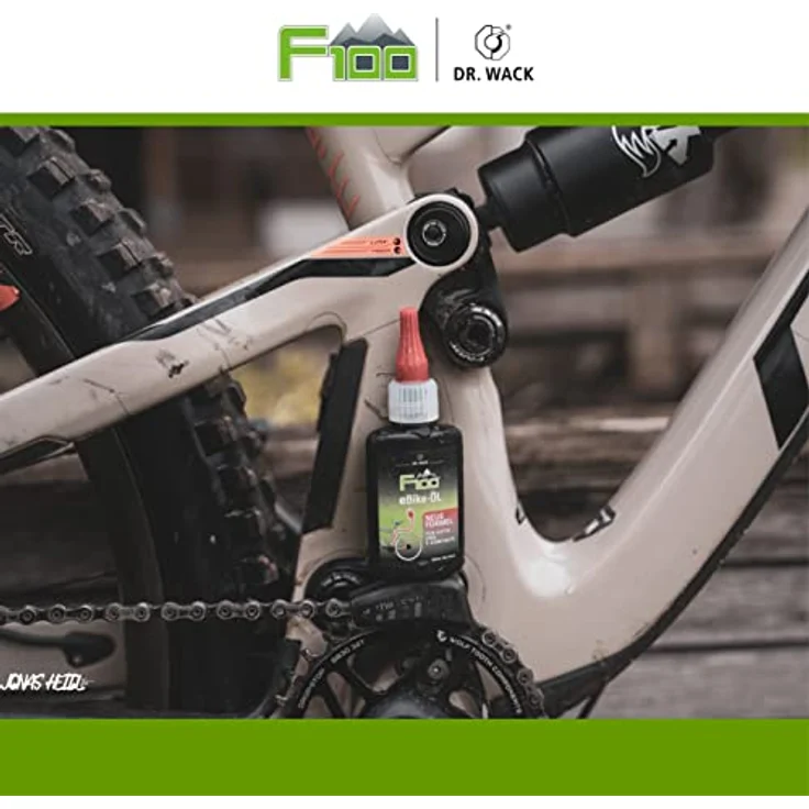Dr. Wack 2831 - F100 eBike-Öl – Tropfflasche I 50 ml I Premium Fahrrad Ketten- & Kontaktöl für weniger Reibung & Verschleiß I Kettenöl für E-Bike I Hochwertige Fahrradpflege – Made in Germany – Bild 5
