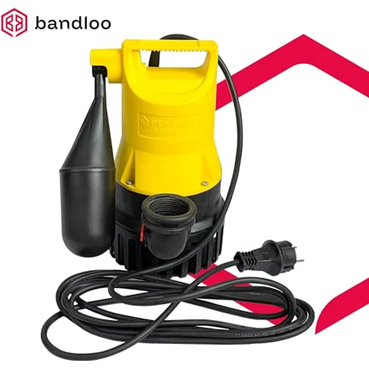 JUNG PUMPEN BANDLOO JP50000, Tauchpumpe U3KS mit 20 m Druckschlauch, Geka 1 1/4", komplettes Fördersystem – Bild 2
