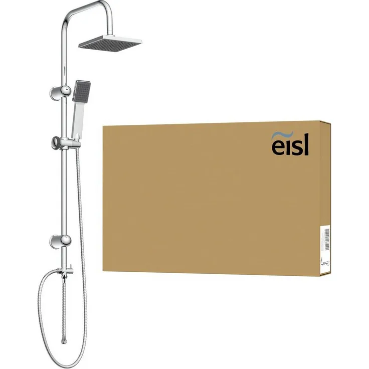 Schütte Brausegarnitur EASY ENERGY, Höhe 102 cm, 1 Strahlart(en), höhenverstellbar, Antikalk, Edelstahl