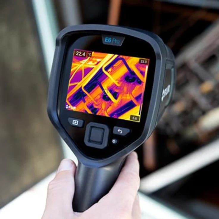 FLIR E6 Pro Wärmebildkamera, -20 bis 550°C, 240x180 IR-Auflösung, 9Hz, Touchscreen, Ignite Cloud – Bild 4