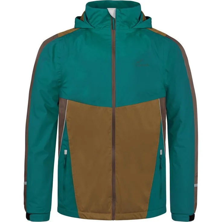 normani Regenjacke Kinder Regenjacke Puyallup Wasserdichte Sommerjacke, ungefütterte Outdoorjacke mit Reflektoren, bunt & farbenfroh