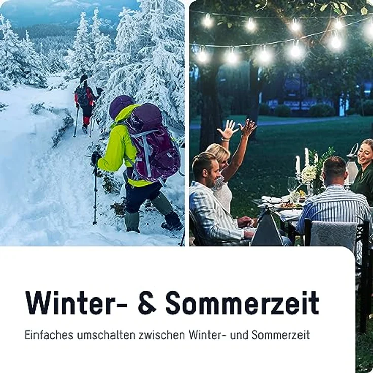 ANSMANN AG Zeitschaltuhr 1260-0011, mit Zufallsfunktion und Sommer-/Winterzeitumstellung, ideal für Wohnraumbeleuchtung und Geräte – Bild 5