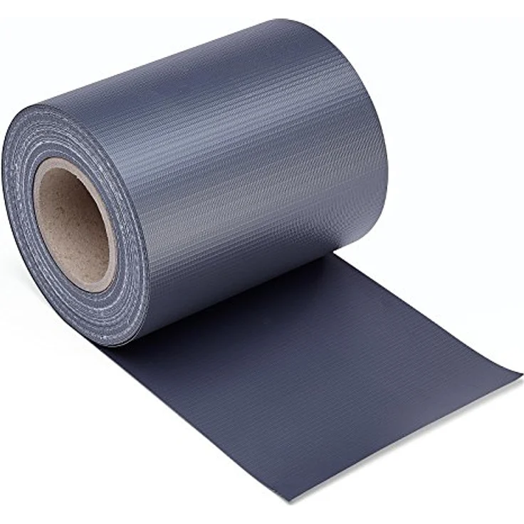 Sichtschutzstreifen Sichtschutz Zaunblende PVC Folie Zaunfolie Doppelstabmatten Anthrazit – Bild 2