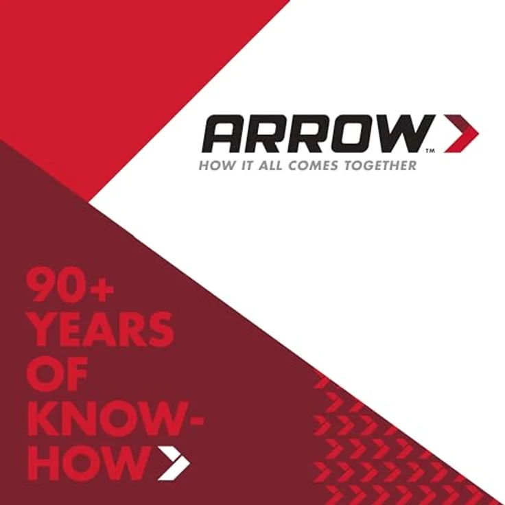 Arrow Hammertacker HT19, leichter Tacker für Feindrahtklammern 6 mm - 10 mm, mit verchromtem Stahlgehäuse und Softgriff – Bild 6