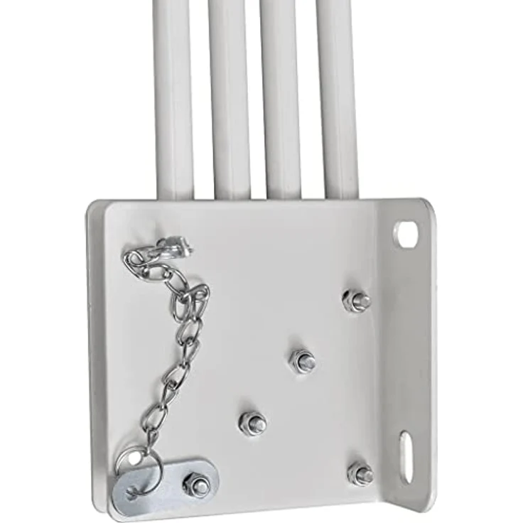 vidaXL Faltbarer Balkonfächer Terracotta-Rot, 140×140 cm, wasser- und schmutzabweisend, UV-beständig, pulverbeschichteter Stahlrahmen – Bild 7