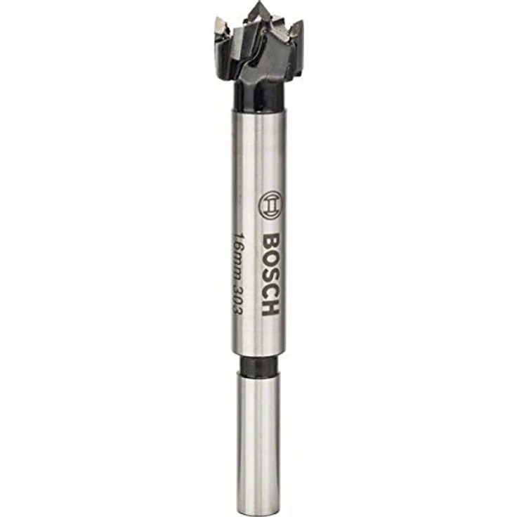 Bosch Kunstbohrer hm ø 16 mm, Gesamtlänge 90 mm, Hartmetall mit diamantgeschliffenen Schneiden für präzise Bohrungen in Hartholz und Sperrholz – Bild 2