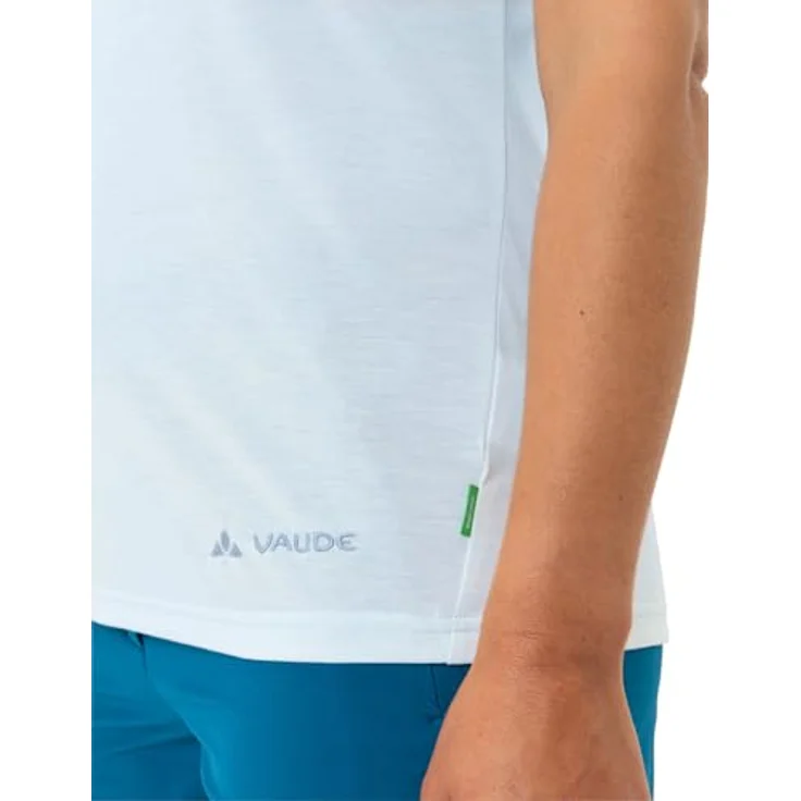 Vaude Skomer Print T-Shirt III, Damen Freizeit- und Wander-Shirt in Blau, reguläre Passform, schnell trocknend, geruchsneutralisierend, nachhaltige Materialkombination – Bild 5
