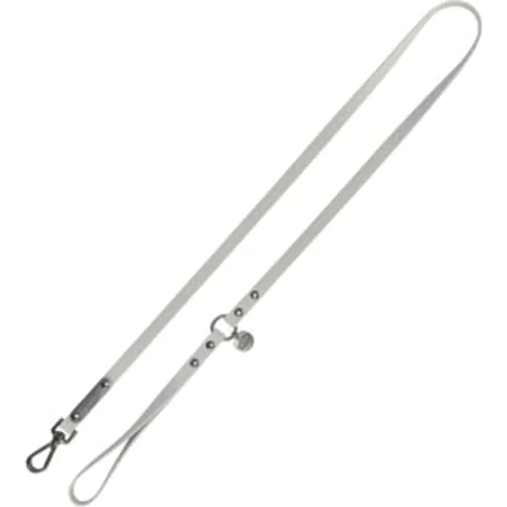 TRIXIE Hundeleine CityStyle S-M, 1,20 m/13 mm hellgrau – Hochwertige PVC-Leine für Hunde – rutschfest, wasserabweisend & abwaschbar für kleine, mittelgroße & große Hunde, 1971016