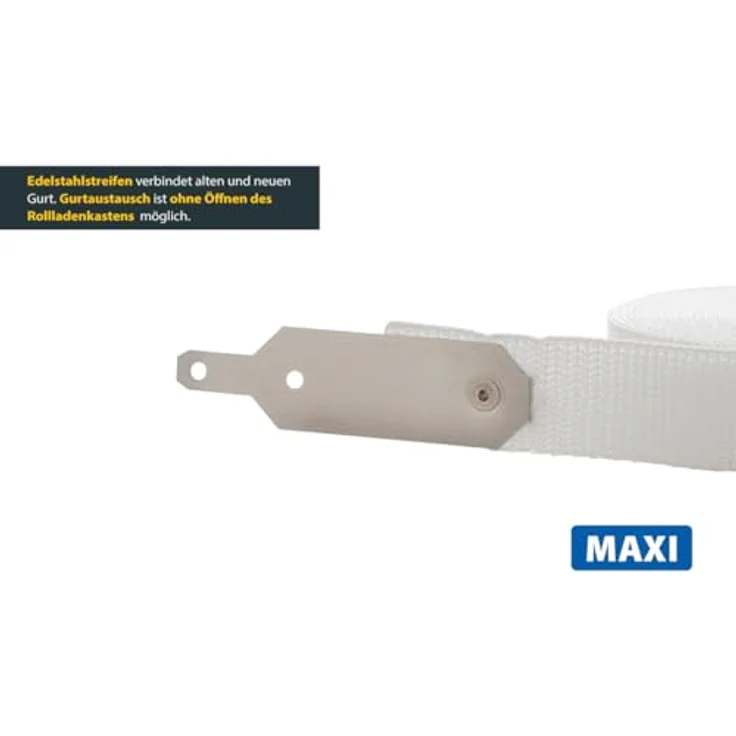 Schellenberg 34305 Rollladengurt Reparaturset Gurtfix 23 mm Breit, System Maxi - 4,3 m Lang - Preisvergleich – Bild 3