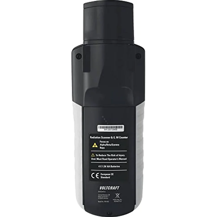 VOLTCRAFT RM-400 Geigerzähler Strahlung Alpha, Beta, Gamma, Röntgen akustischer Warnton, inkl. Auswertungssoftware, Datenlogger – Bild 4