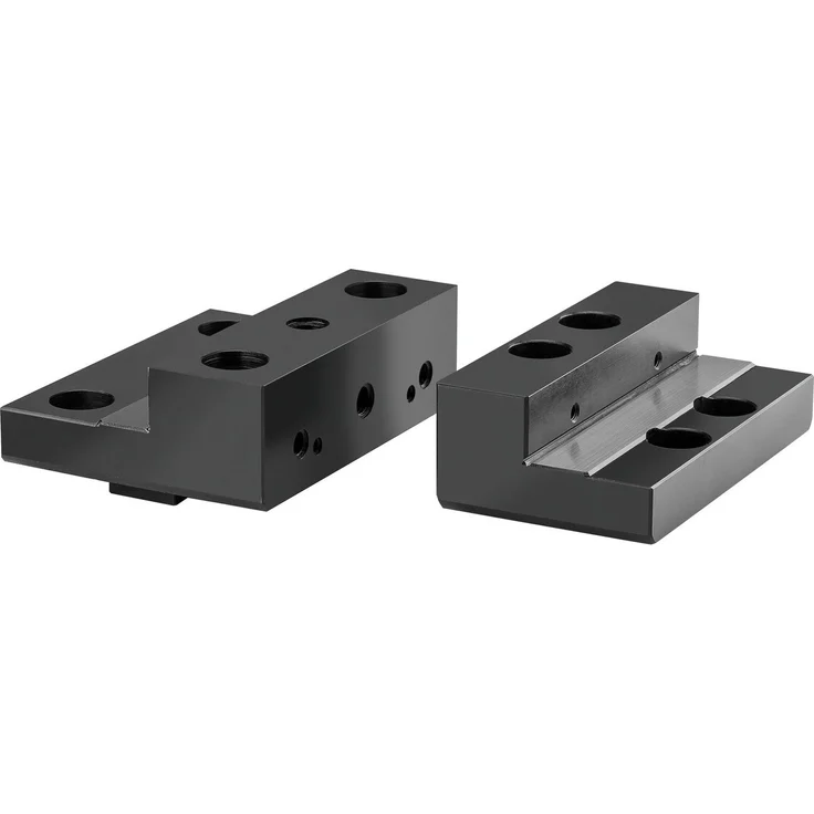 Röhm Maschinenschraubstock SB 125 mm, Stufenbacken für präzises Arbeiten