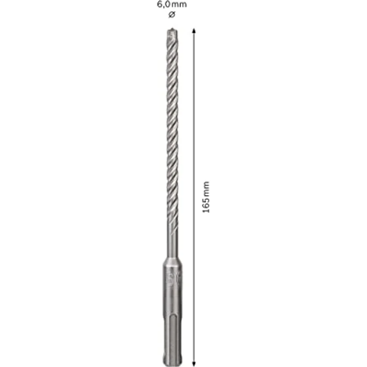 Bosch Professional 30 tlg. Hammerbohrer SDS Plus-7X (für Beton und Mauerwerk, 6 x 100 x 165 mm, Zubehör Bohrhammer) – Bild 4