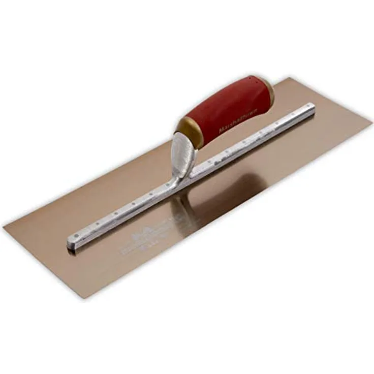 Marshalltown MPB165GDH Glättkelle, Edelstahl, 40,6 x 12,7 cm, goldfarben